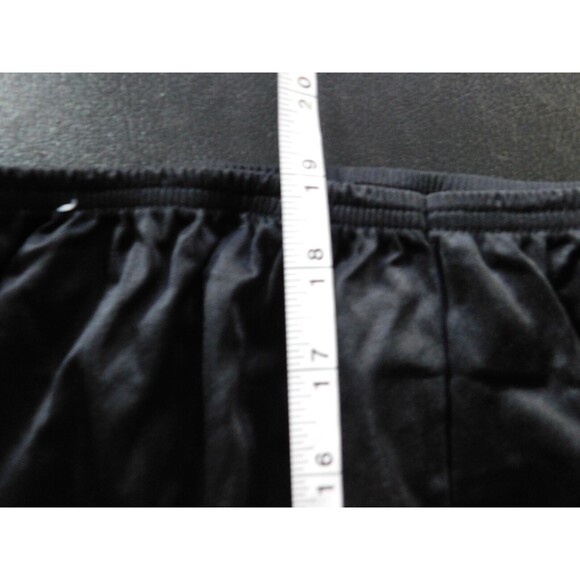 Vanity Fair Slip Womens Black 20" Half Slip 100% Nylon Size Large - Picture 6 of 11
